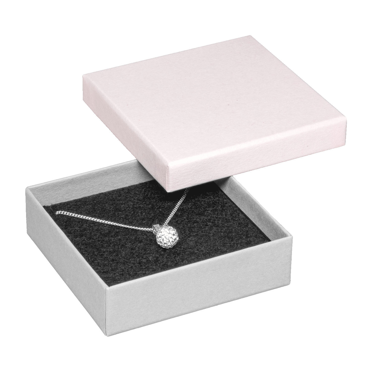 Schmuckschachteln aus recyceltem Karton für Kettenanhänger - Ohrringe - Armbänder