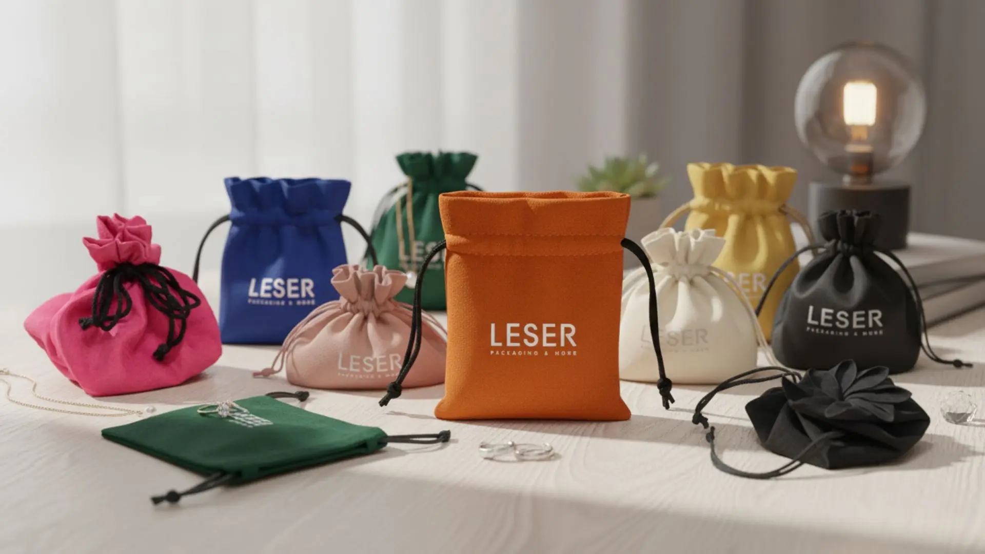 Individuelle Schmuckbeutel