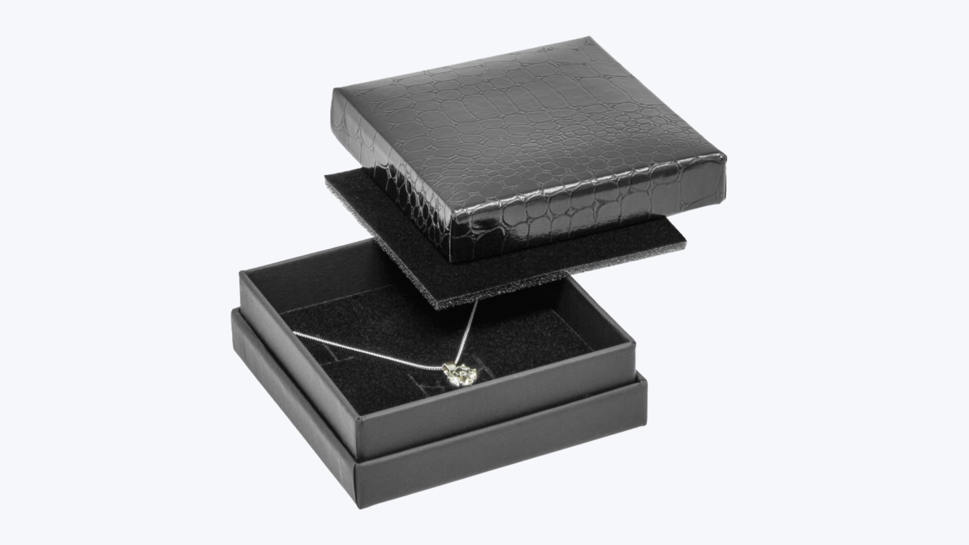 Serie 0280 CROCO.<br>Unsere Schachteln im Krokodil-Design. Serie 0280 CROCO.<br>Unsere Schachteln im Krokodil-Design.