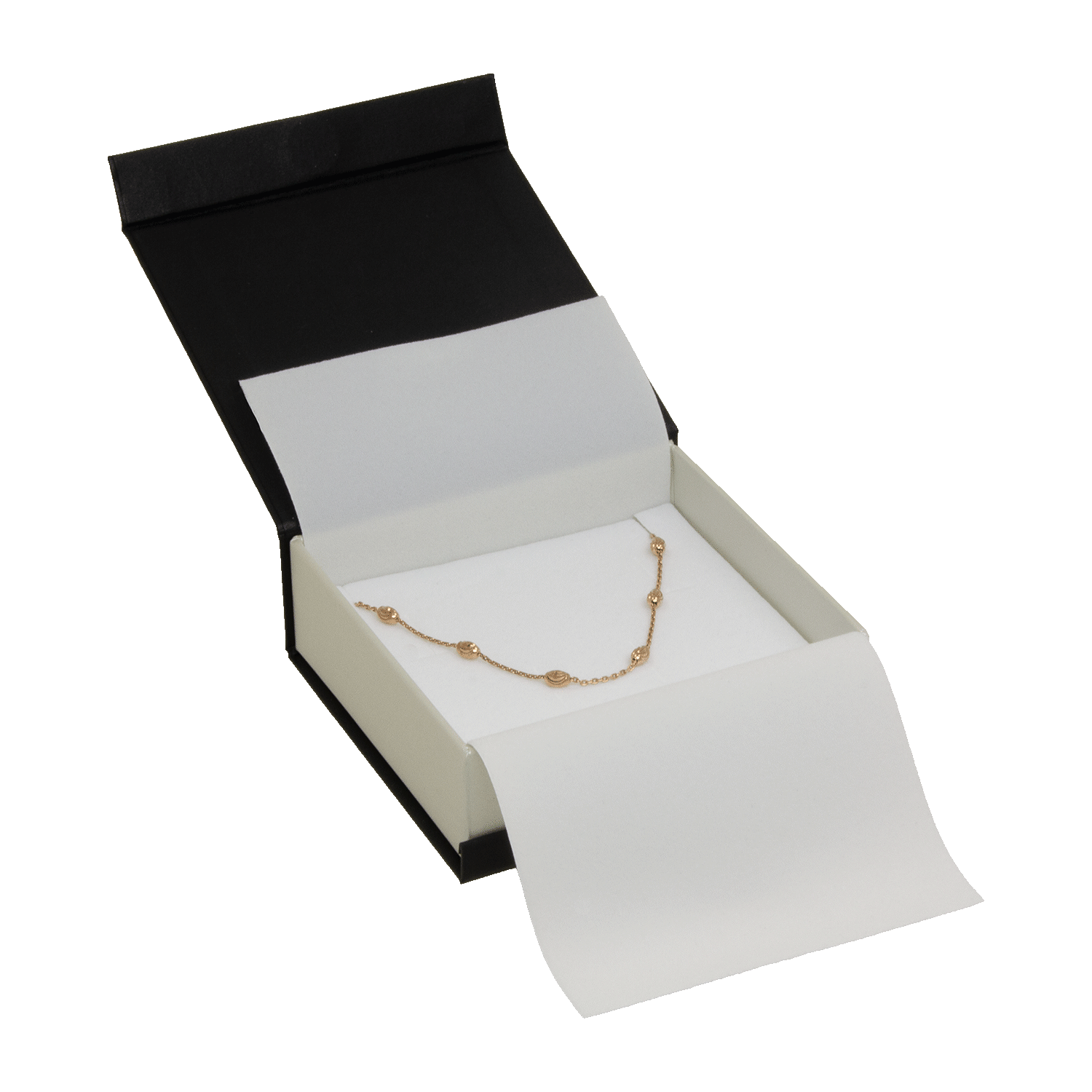 Schmucketuis aus Karton für Kettenanhänger - Ohrringe - Set