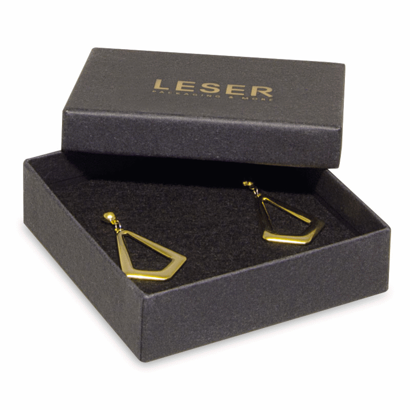 Schmuckschachteln aus recyceltem Karton für Kettenanhänger - Ohrringe - Armbänder Schmuckschachteln aus recyceltem Karton für Kettenanhänger - Ohrringe - Armbänder