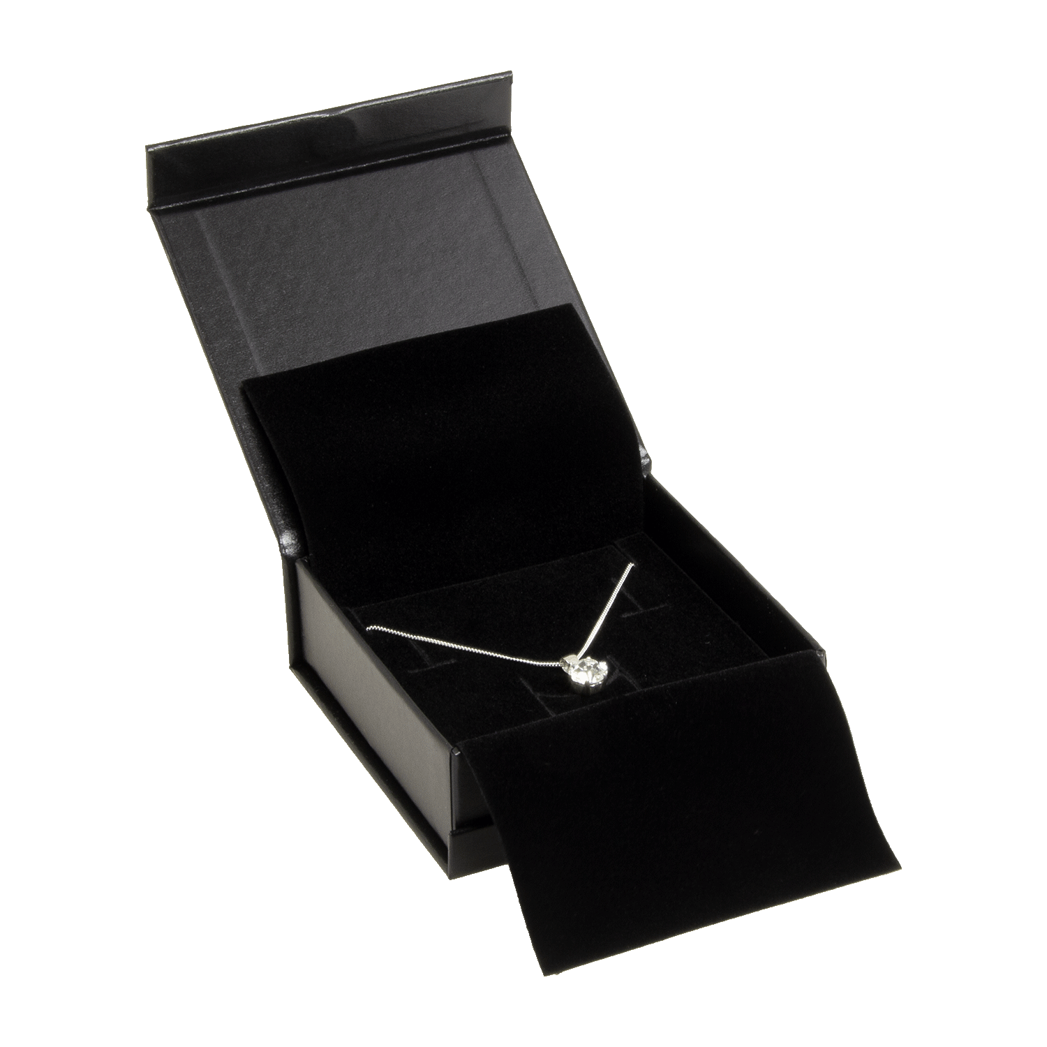 Schmucketuis aus Karton für Kettenanhänger - Ohrringe - Set