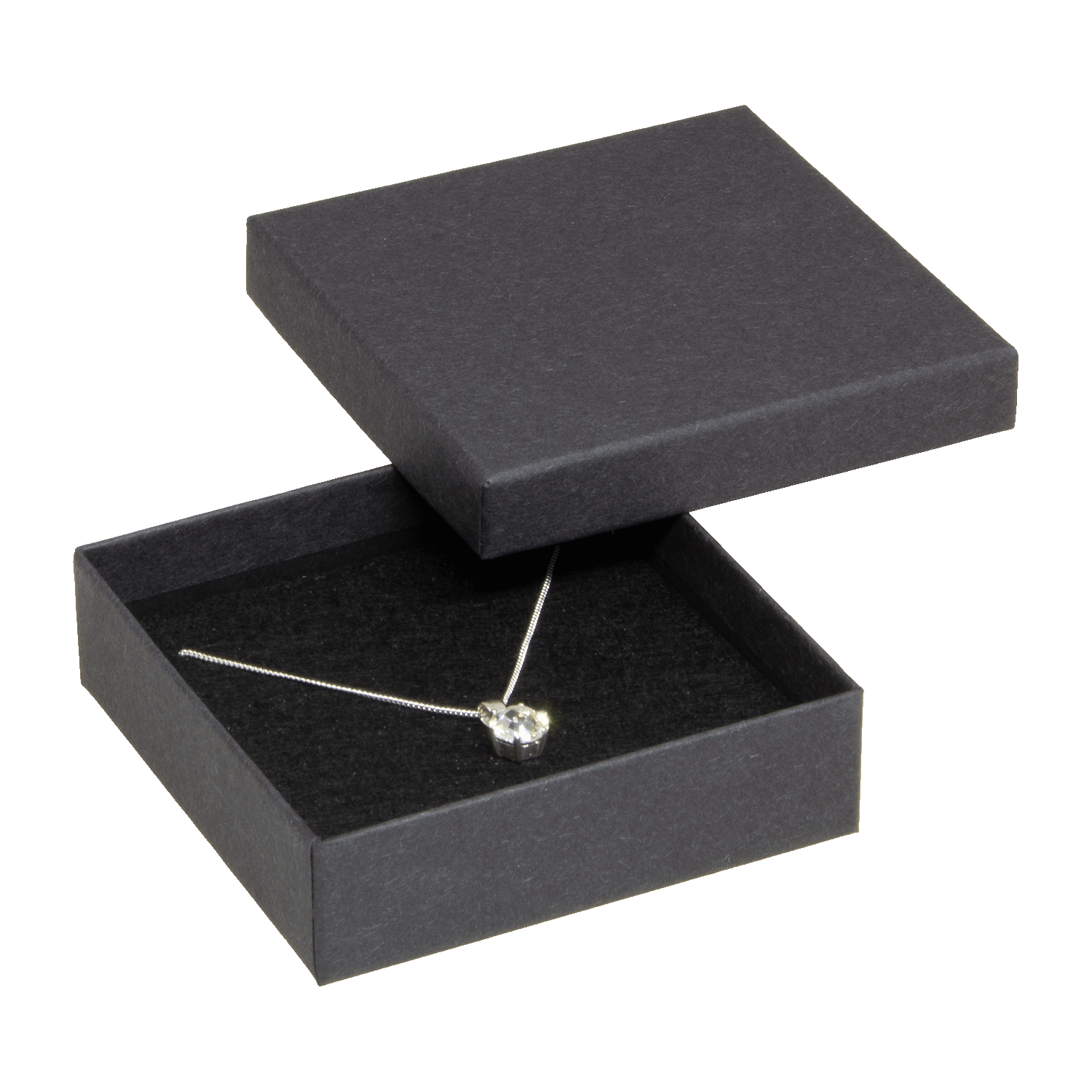 Schmuckschachteln aus recyceltem Karton für Kettenanhänger - Ohrringe - Armbänder