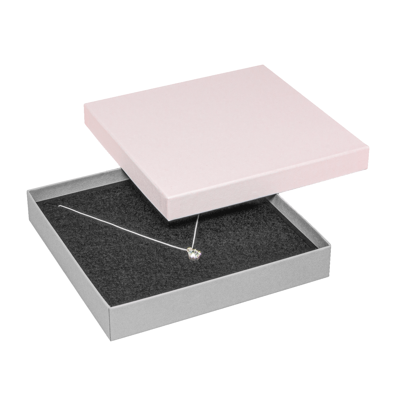 Schmuckschachteln aus recyceltem Karton für Halsketten - Colliers