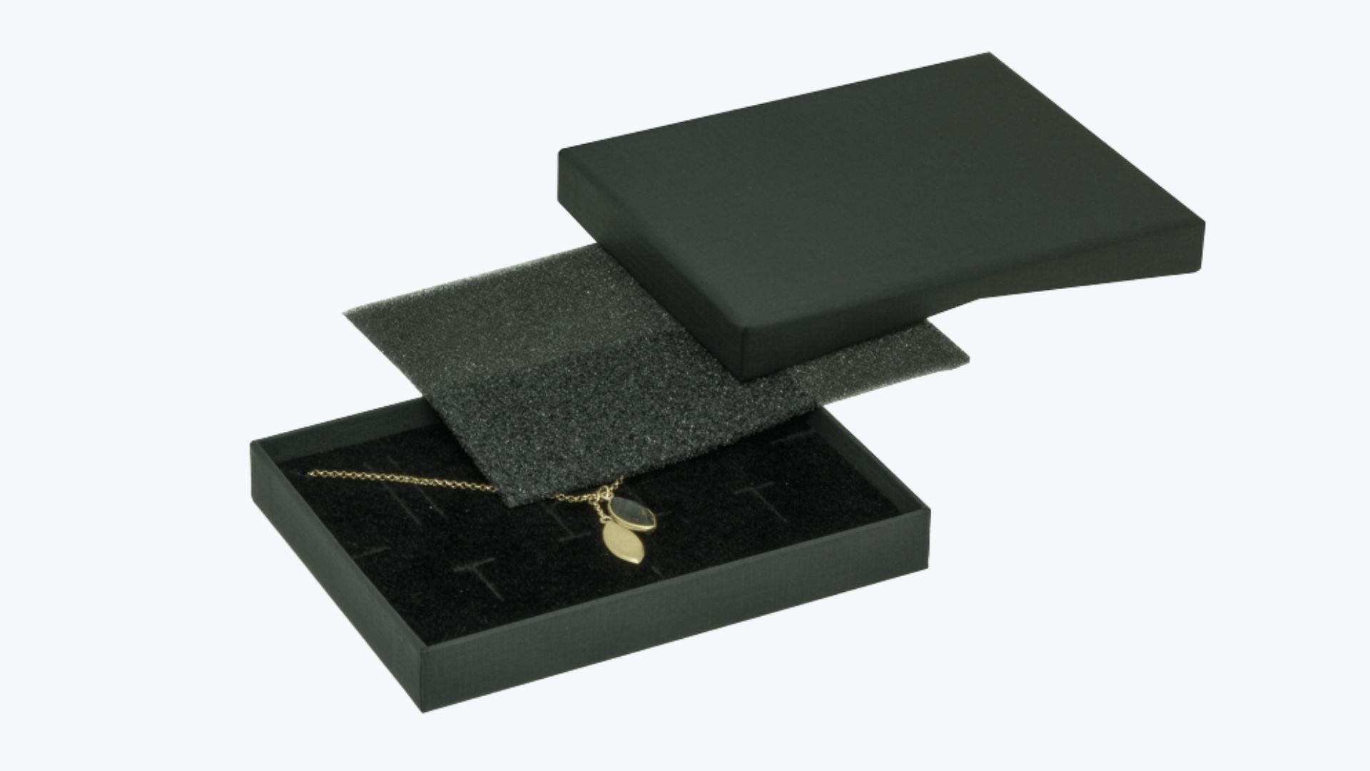 Serie 0210 FLAT BOX.<br>Unsere Flachen Schmuckschachteln. Serie 0210 FLAT BOX.<br>Unsere Flachen Schmuckschachteln.