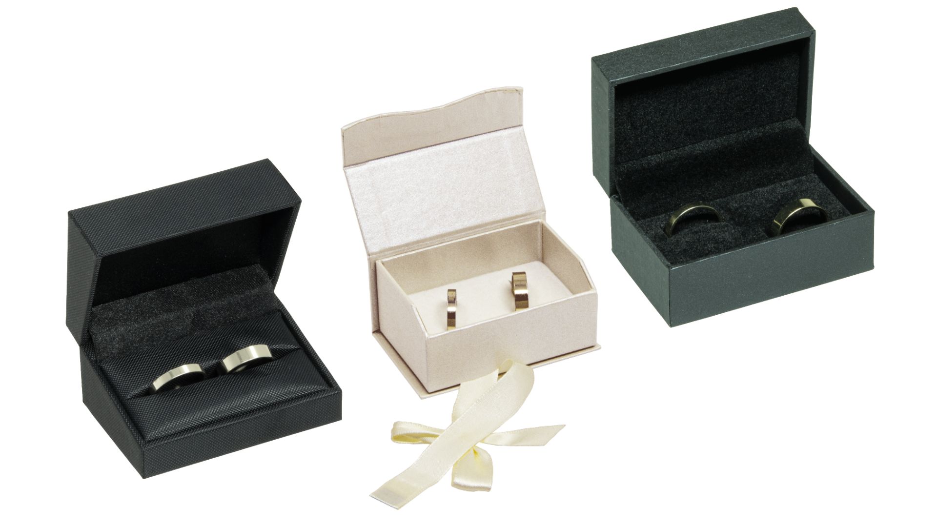 Unsere Schmuckverpackungen für Trauringe Unsere Schmuckverpackungen für Trauringe